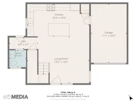 504 Blackson Ave #B floor plan